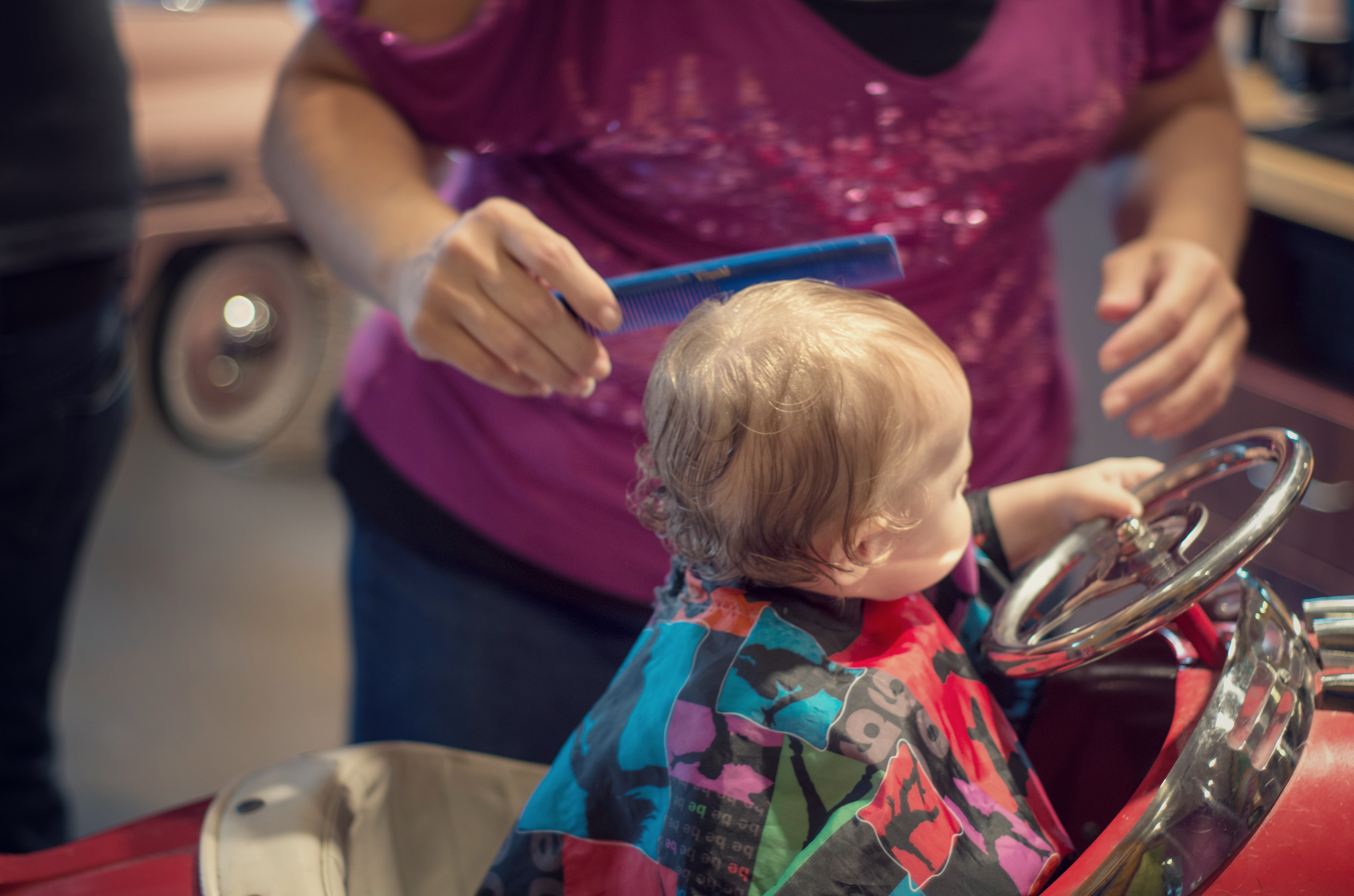 Micah’s First Haircut