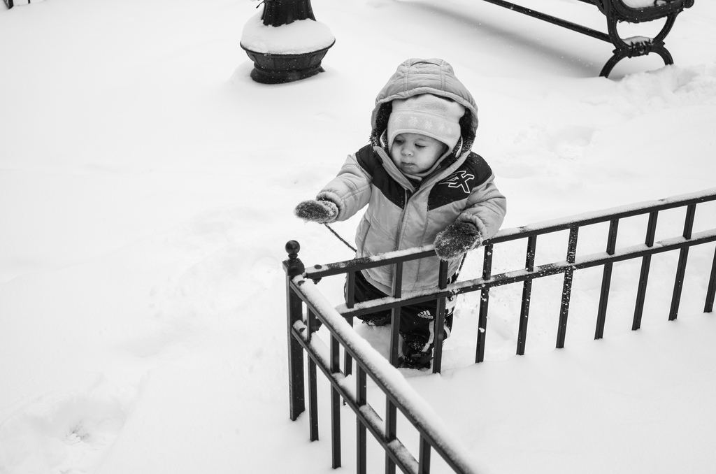 Micah’s First Day in the Snow